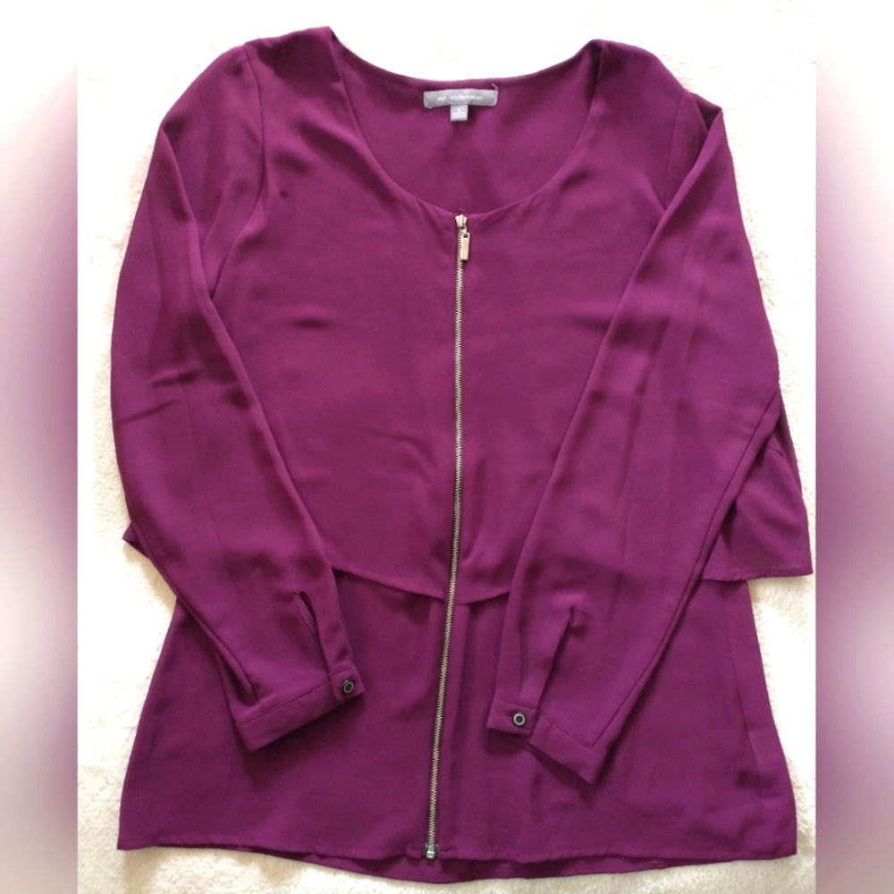 NY Collection Women's Blouse, Size Small